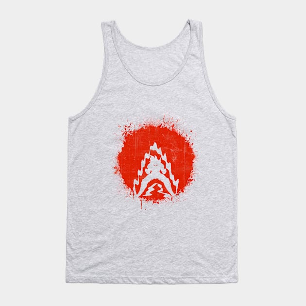 Goku kaioken V2 Tank Top by Taki93